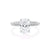 Kayla Oval Engagement Rings Sarah Nicole 3 14K White Gold 