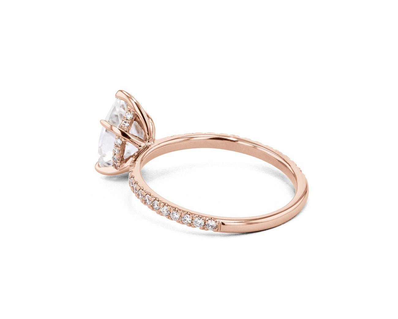 Kayla Pear Engagement Rings Princess Bride Diamonds 