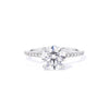Kayla Round Engagement Rings Princess Bride Diamonds 