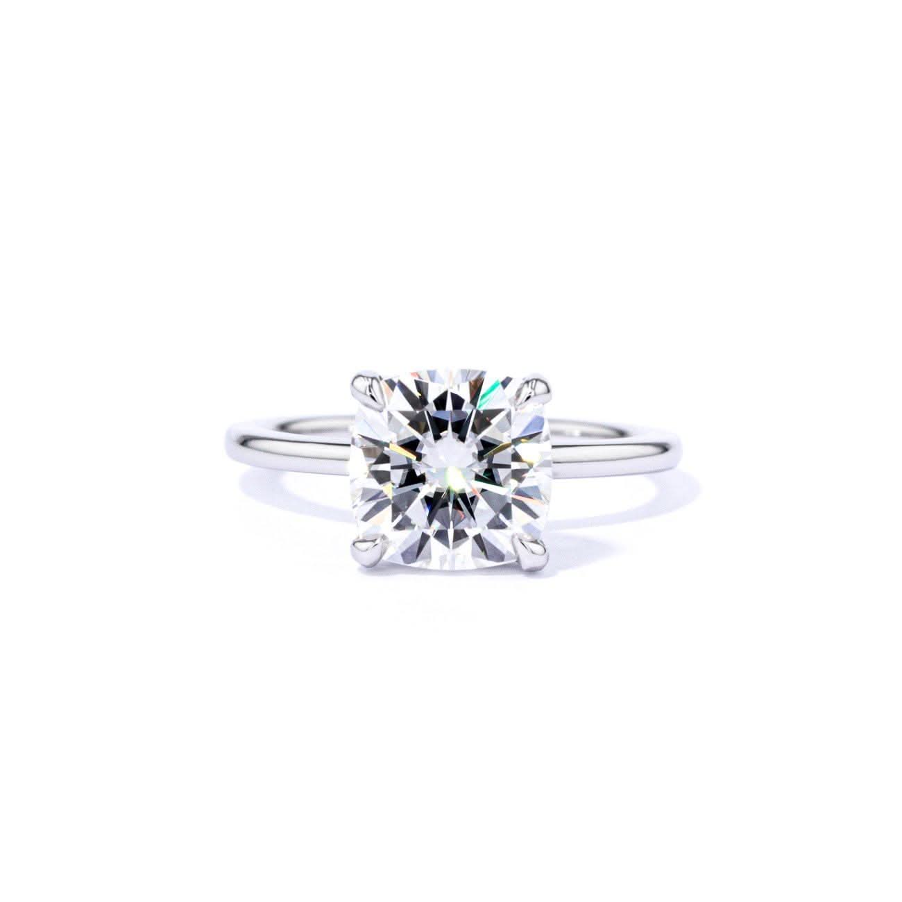 Leah Cushion High Polish - PBD Engagement Rings