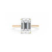 Leah Emerald High Polish - PBD Engagement Rings