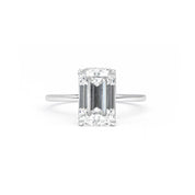 Leah Emerald High Polish - PBD Engagement Rings