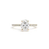 Leah Oval Engagement Rings Princess Bride Diamonds 3 14K Rose Gold 