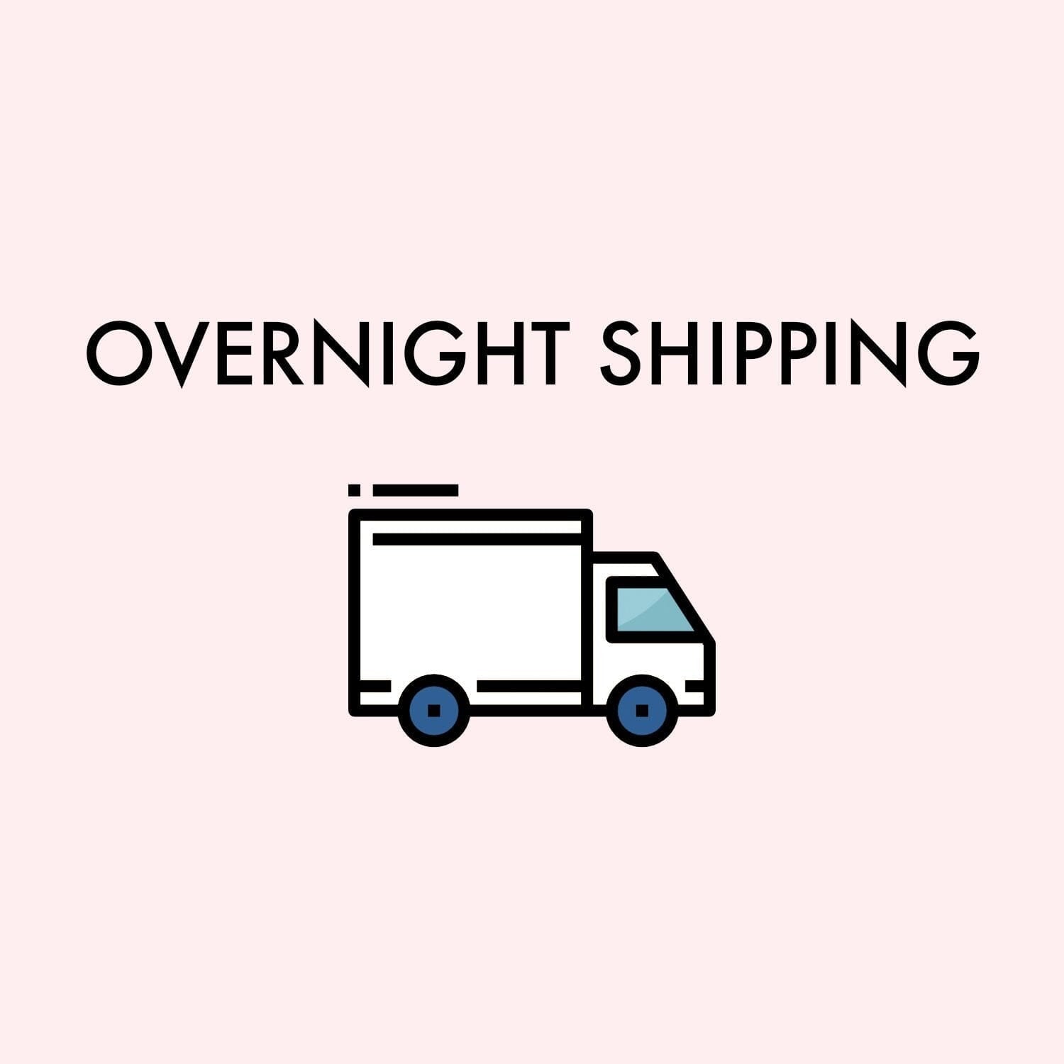 Overnight Shipping Label (One Way) - PBD Shipping