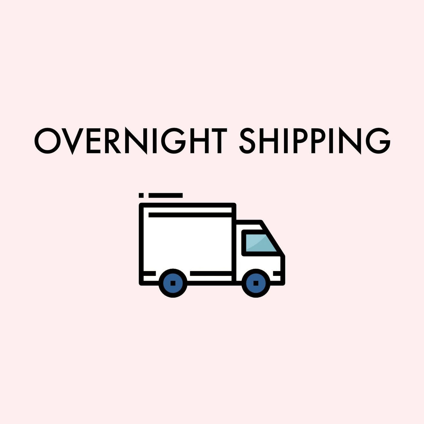 Overnight Shipping Label (One Way)