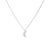 Pavé Diamond Moon Necklace Necklaces Princess Bride Diamonds 