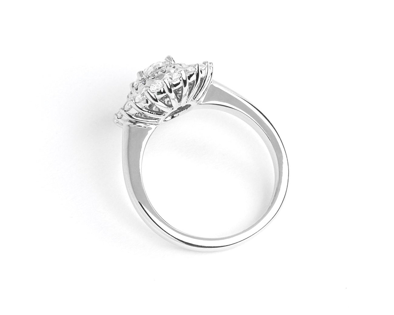 Peony Oval Engagement Rings Princess Bride Diamonds 