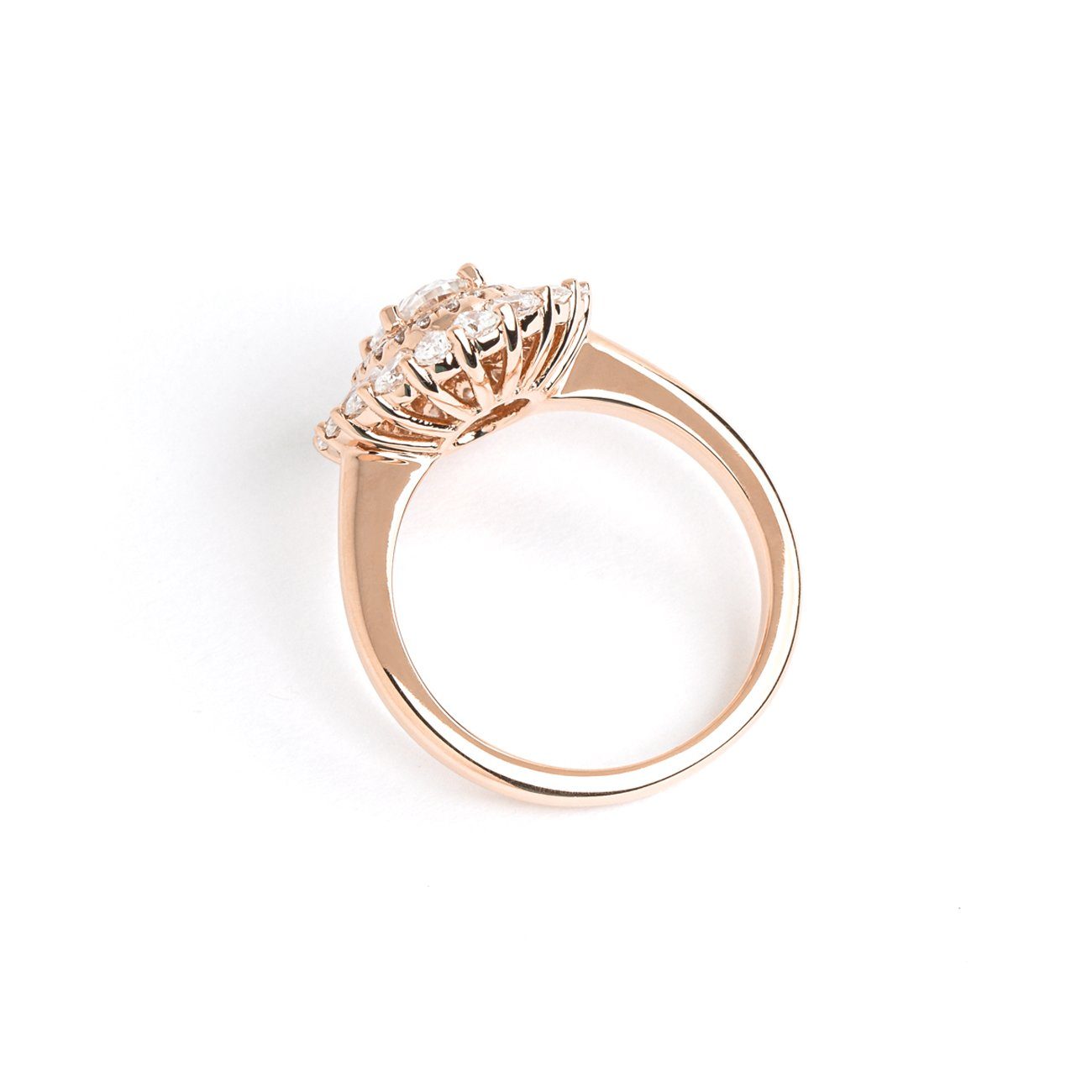 Peony Oval Engagement Rings Princess Bride Diamonds 