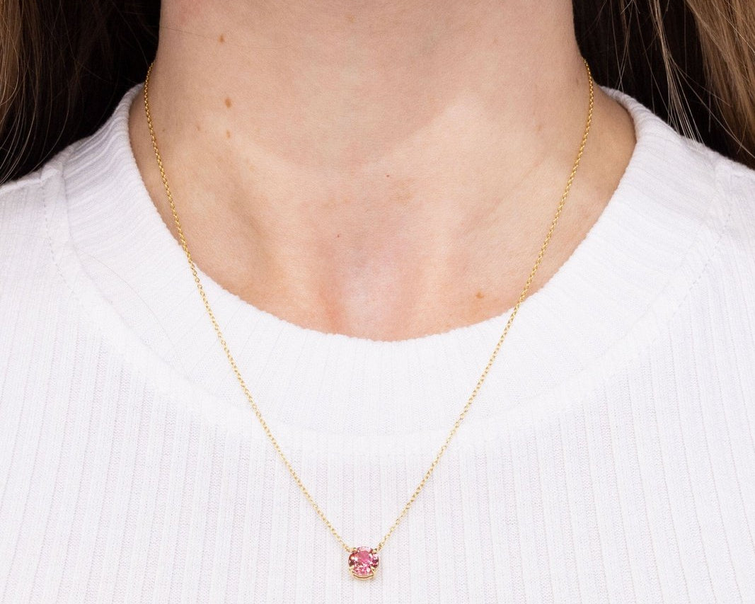 Pink Tourmaline Necklace Necklaces Princess Bride Diamonds 