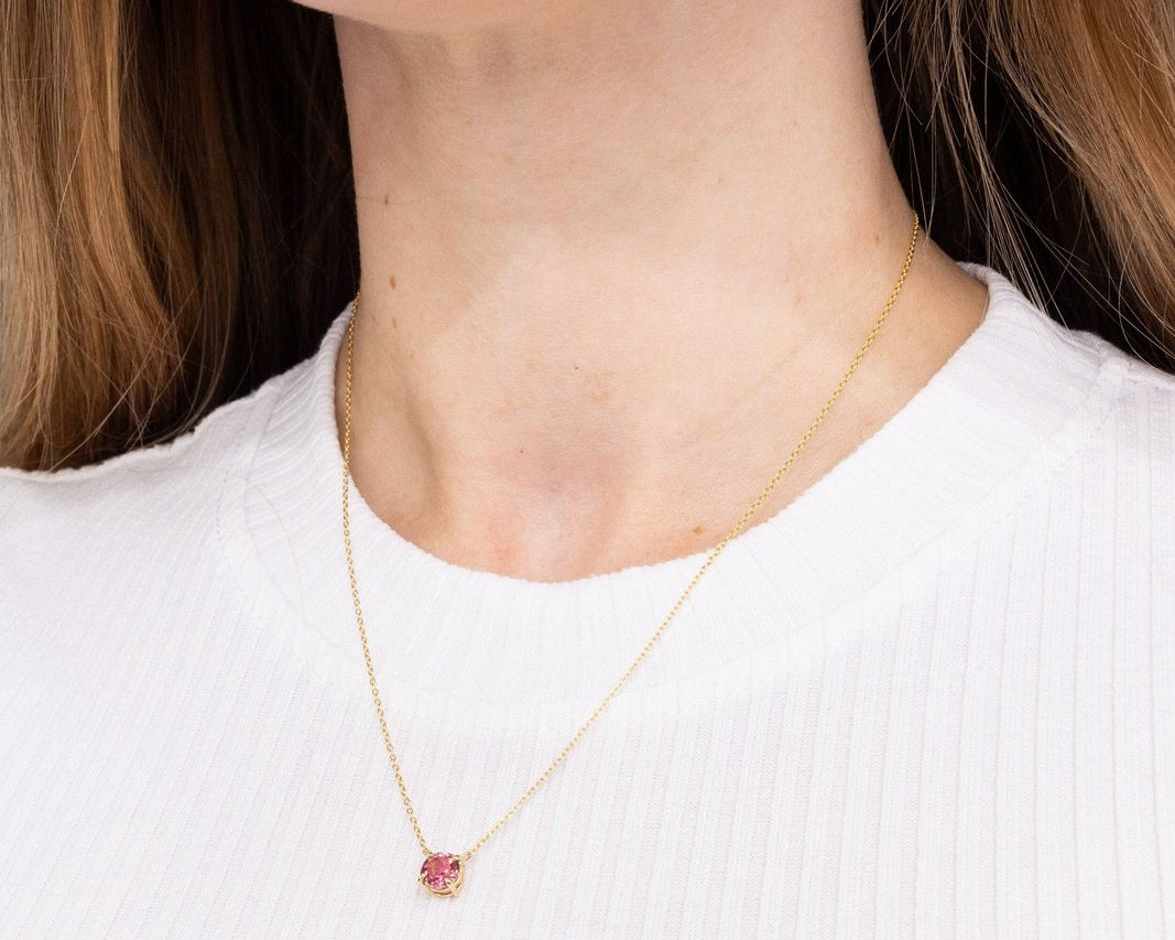 Pink Tourmaline Necklace Necklaces Princess Bride Diamonds 