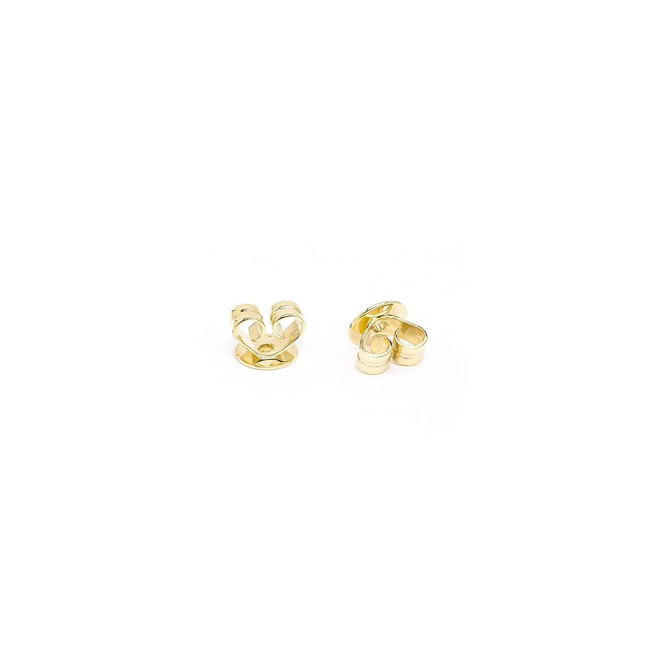 Round Lapis Lazuli & Pavé Diamond Stud Earrings Fine Jewelry Earrings Princess Bride Diamonds 
