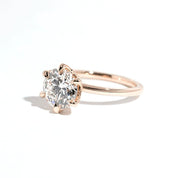 Samantha Round High Polish - PBD Engagement Rings