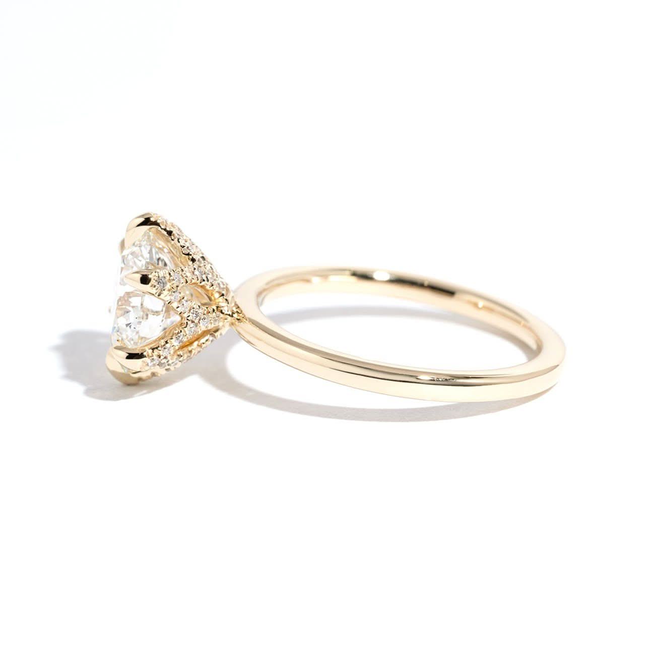 Samantha Round High Polish - PBD Engagement Rings