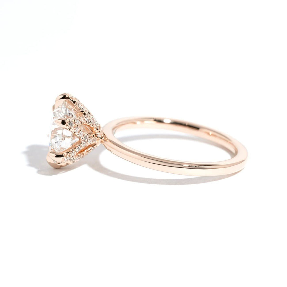 Samantha Round High Polish - PBD Engagement Rings