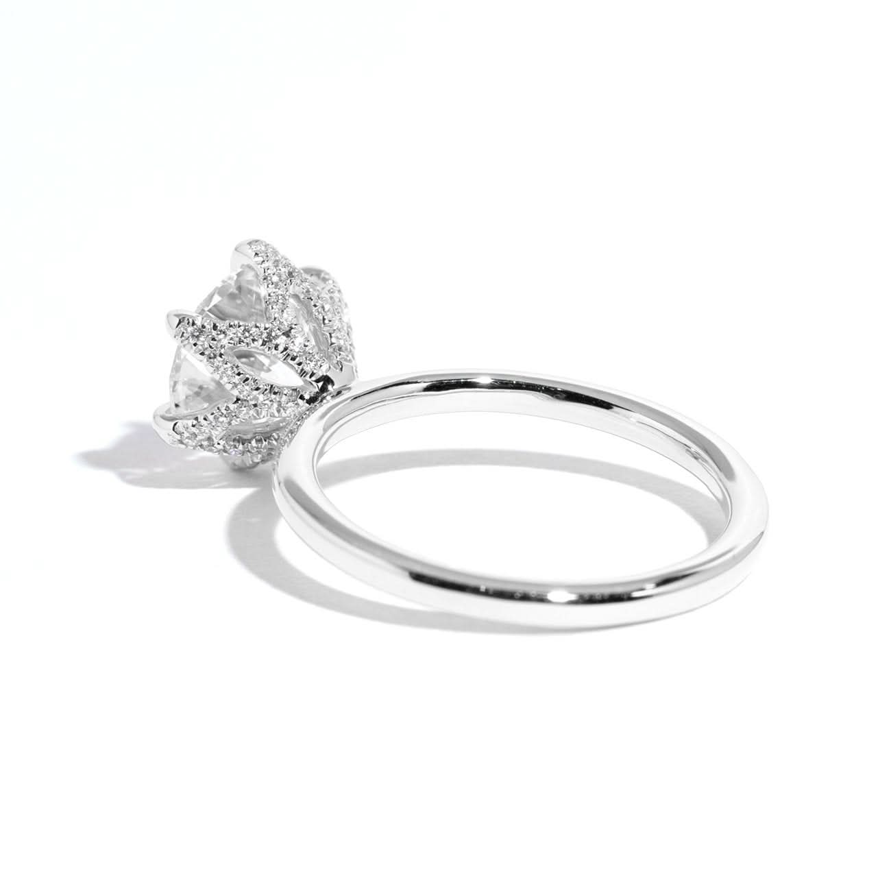 Samantha Round High Polish - PBD Engagement Rings