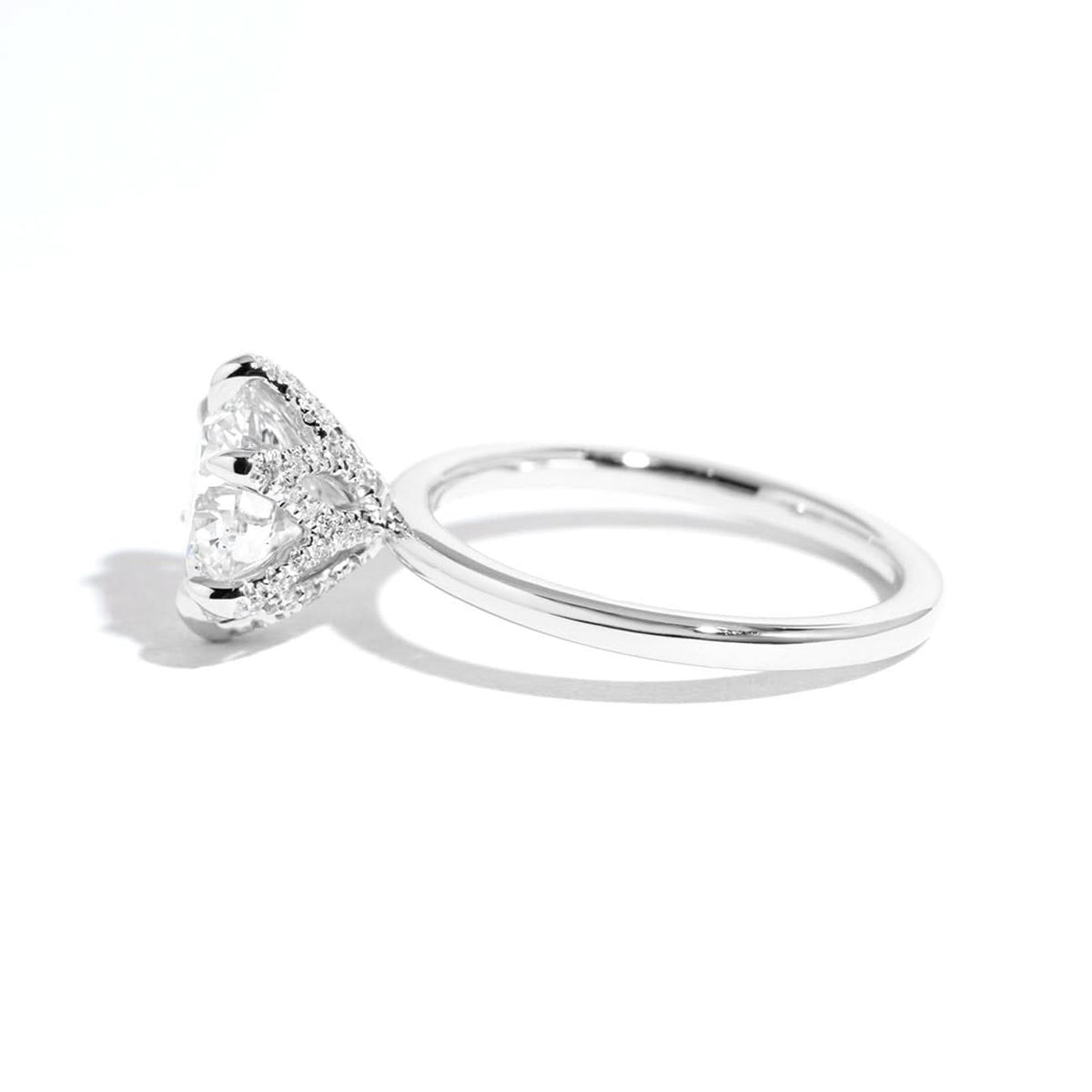 Samantha Round High Polish - PBD Engagement Rings