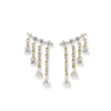 Sarah Diamond Rain Drop Earrings Fine Jewelry Earrings Princess Bride Diamonds 