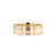 Satin Finish Polish Edge 6.5mm Gold Ring Ring Princess Bride Diamonds 6 14K Yellow Gold 