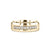 Satin Finish With Diamonds Bevel Edge 7mm Gold Ring Ring Princess Bride Diamonds 6 14K Yellow Gold 