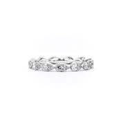 Seamless Pear Diamond Ring Ring Princess Bride Diamonds 3 14K White Gold 