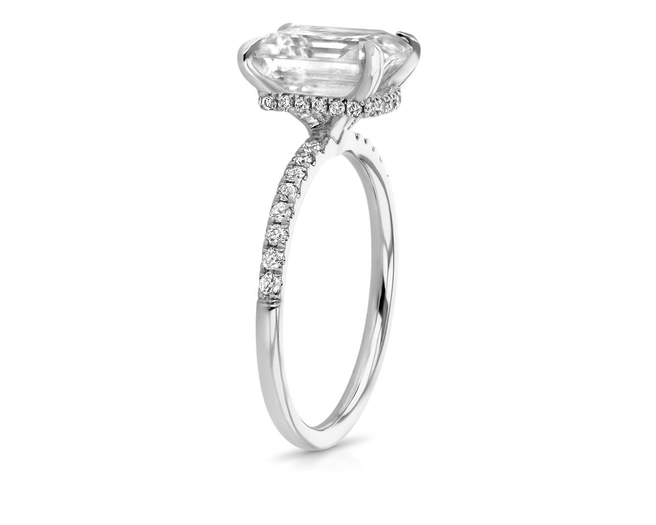 Stephanie Emerald Engagement Rings Princess Bride Diamonds 