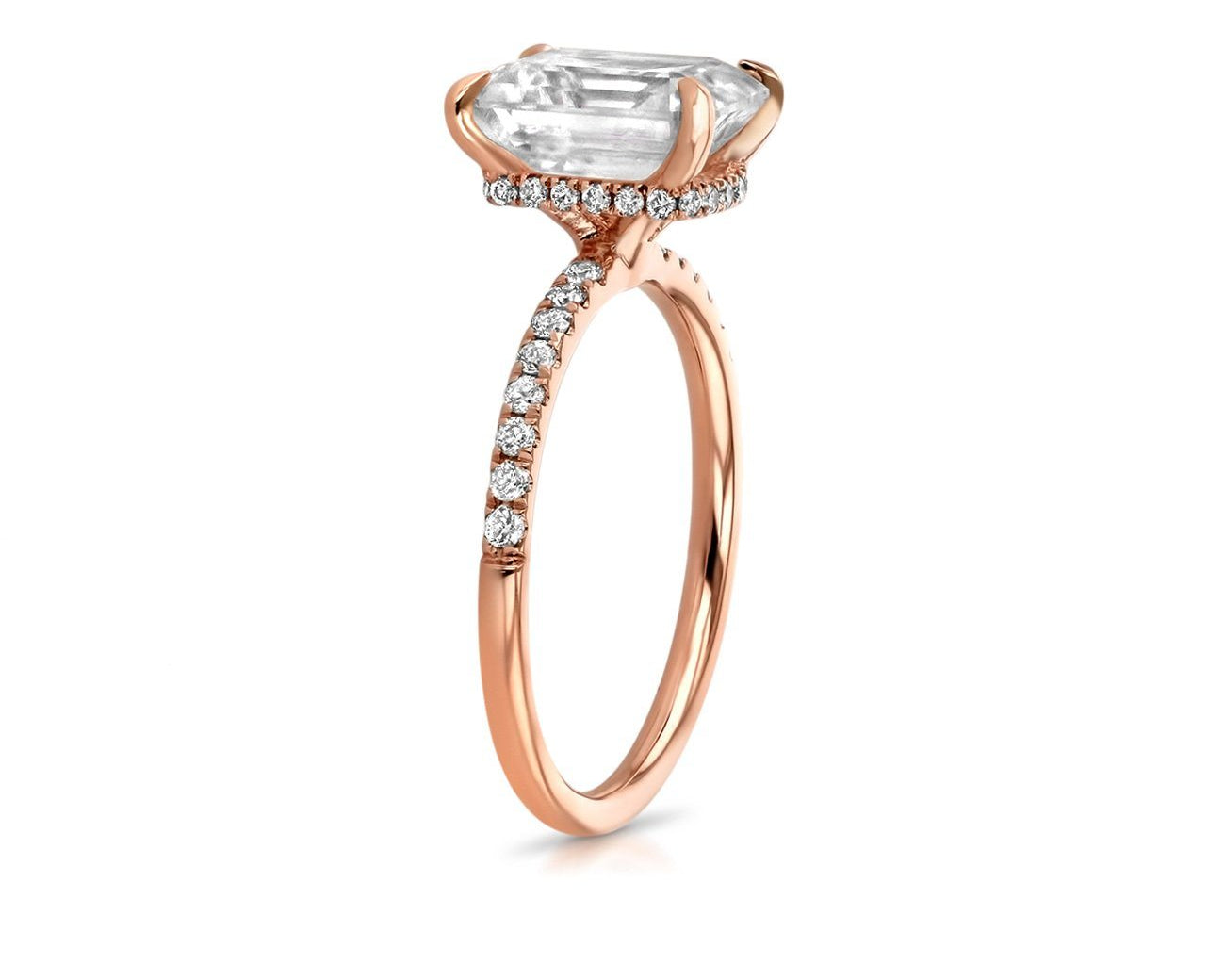 Stephanie Emerald Engagement Rings Princess Bride Diamonds 