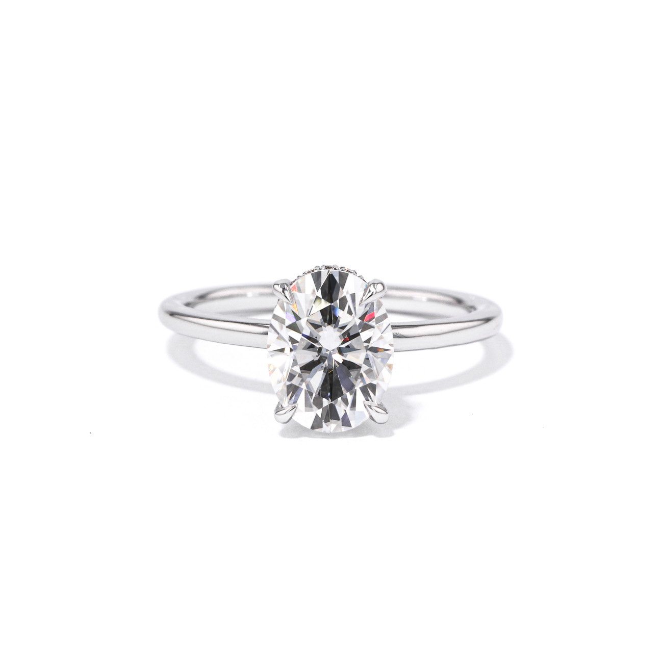 Stephanie Oval Solitaire Engagement Rings Princess Bride Diamonds 