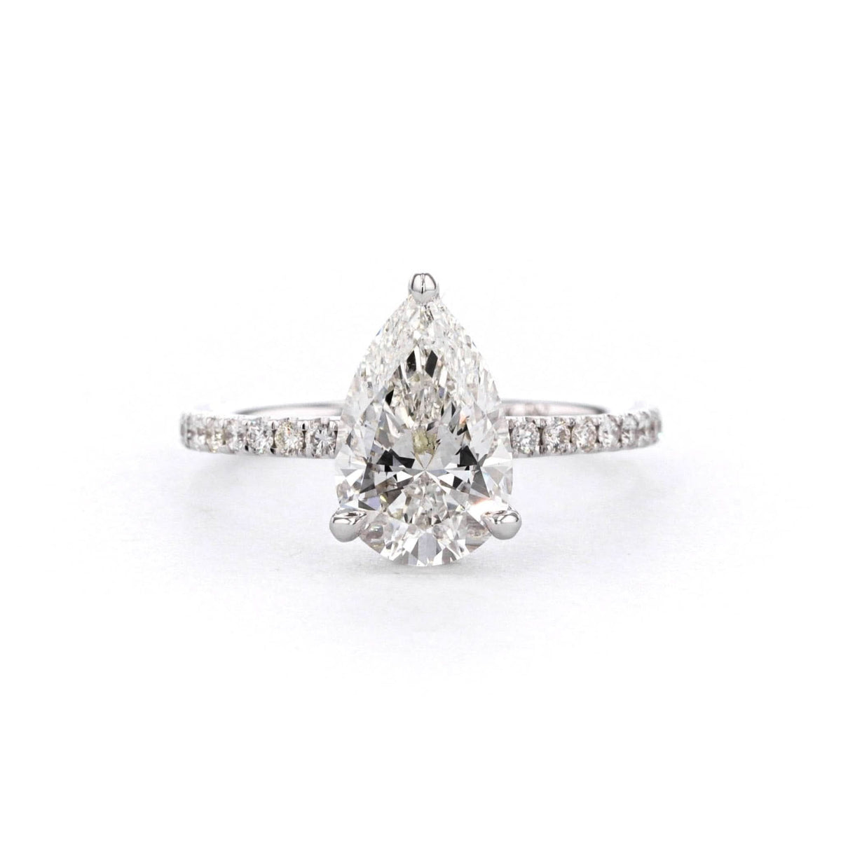 Stephanie Pear - PBD Engagement Rings