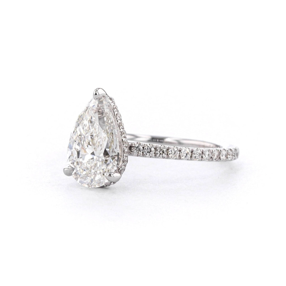 Stephanie Pear - PBD Engagement Rings