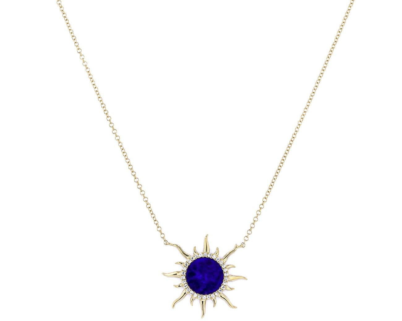 Sun Lapis Necklace Necklaces Princess Bride Diamonds 