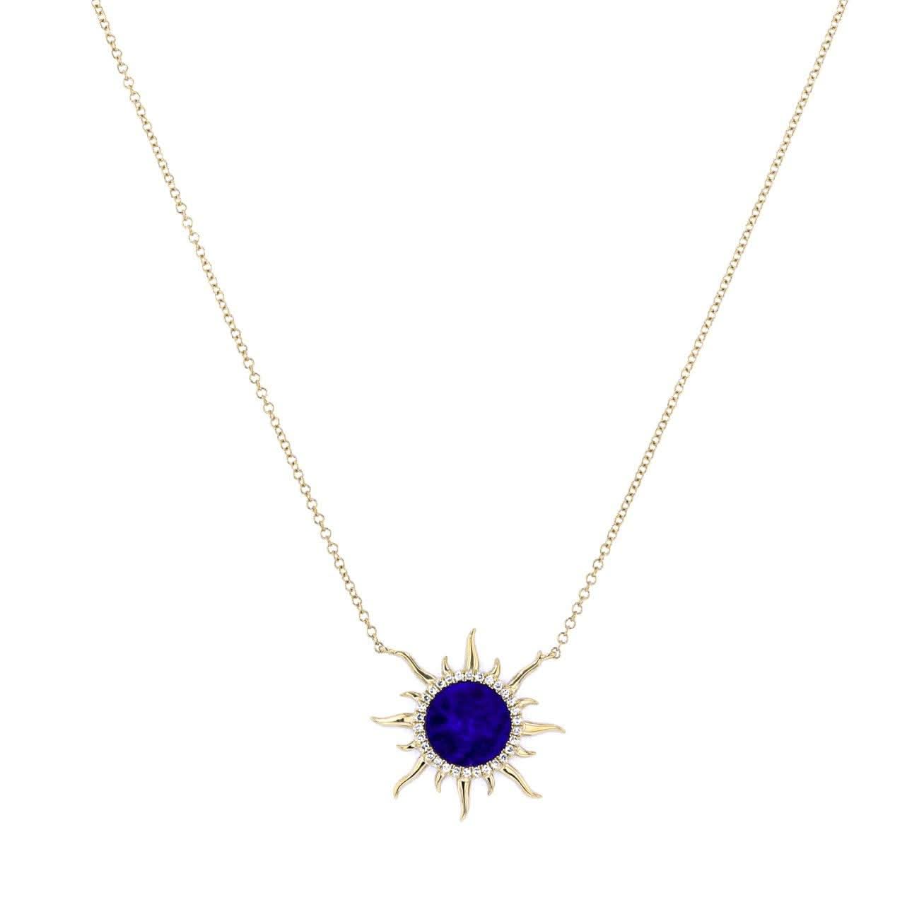 Sun Lapis Necklace - PBD Necklaces