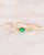 Three-Piece Emerald Ring Set Rings Princess Bride Diamonds 