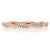 Tight Braid Diamond Ring Ring Princess Bride Diamonds 3 14K Rose Gold 