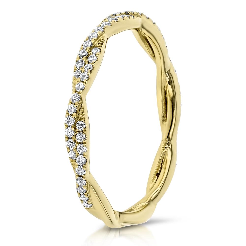 Tight Braid Diamond Ring Ring Princess Bride Diamonds 