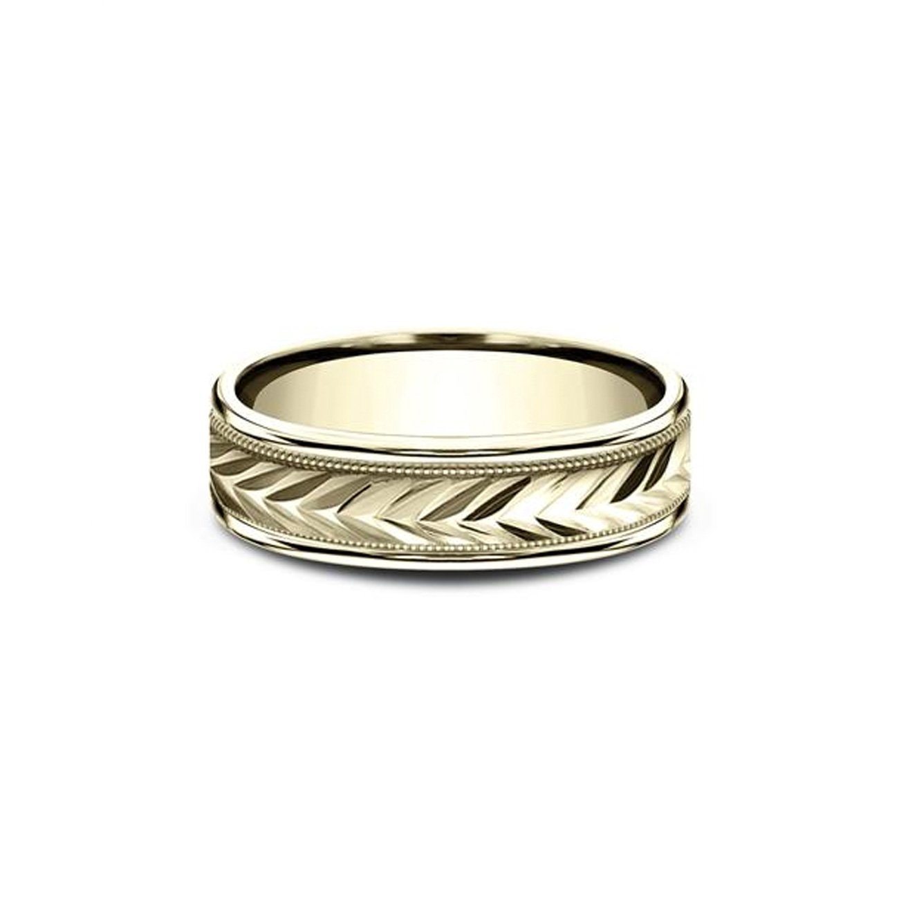 Tribal Arrow Yellow Gold Ring Ring Princess Bride Diamonds 